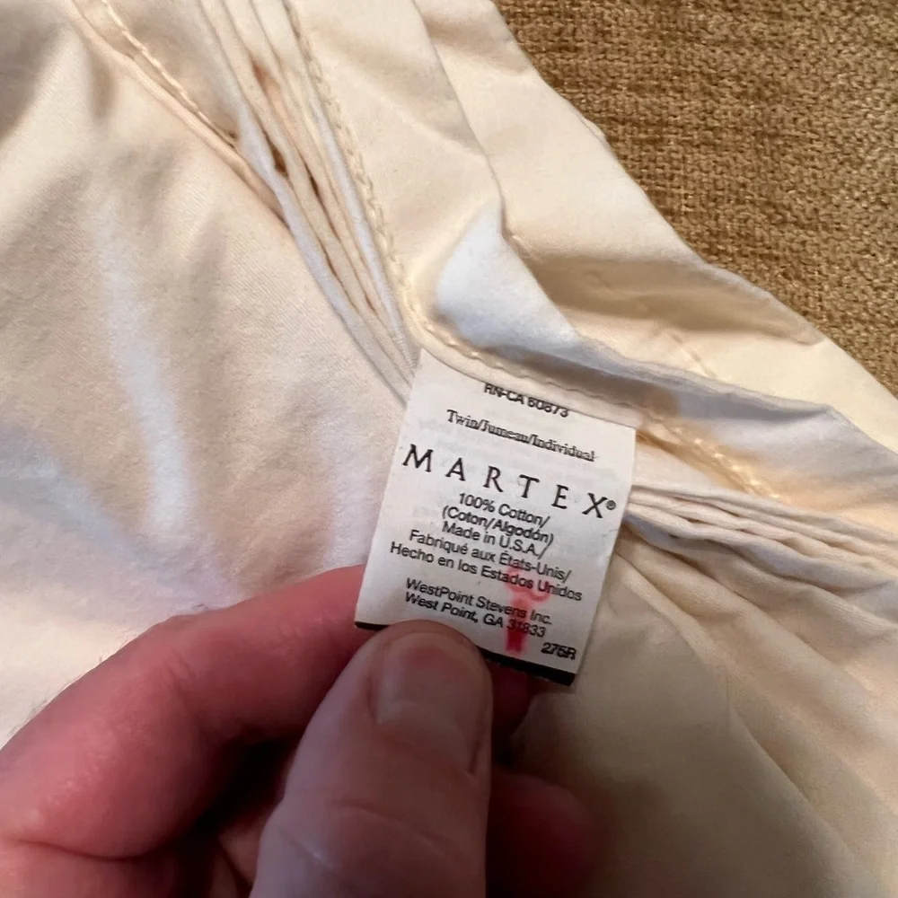 Martex single bed sheet set